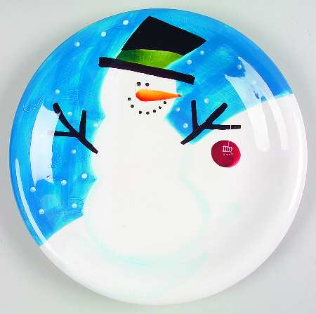 Cherry Snowman by Sakura