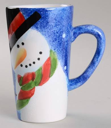Snowy Day Latte Mug