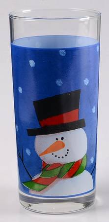 Snowy Day 14 Oz Glassware Tumbler