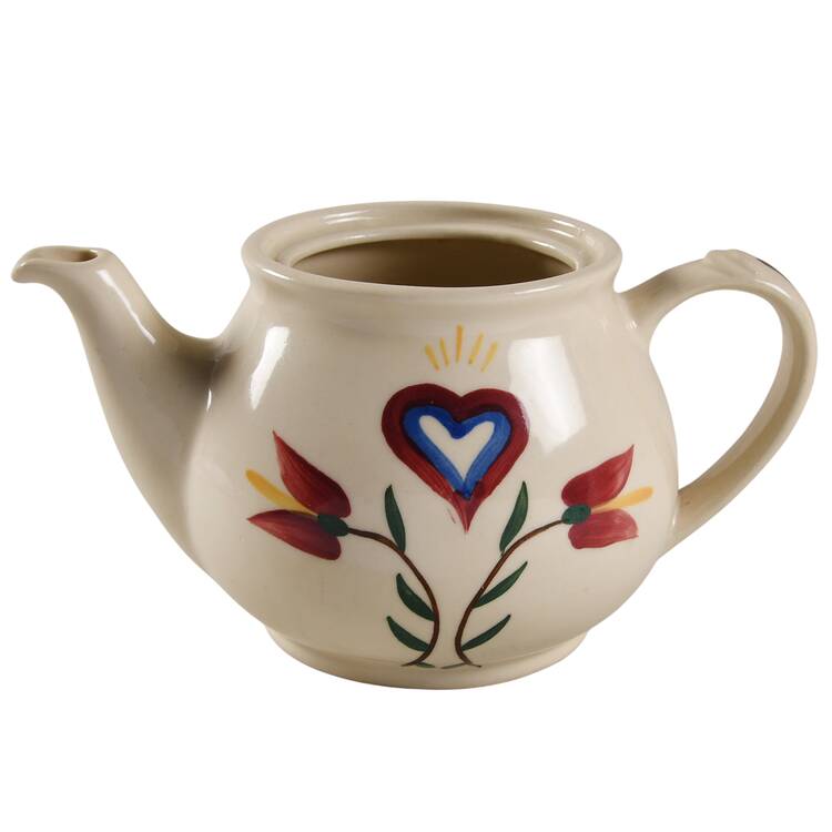 Pennsylvania Dutch Teapot No Lid
