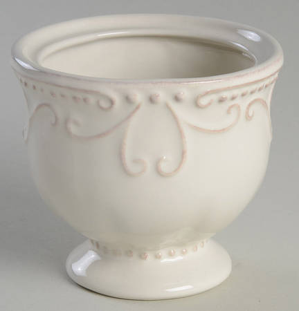 Isabella Ivory Sugar Bowl No Lid