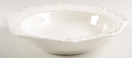 Isabella Ivory 9" Individual Pasta Bowl