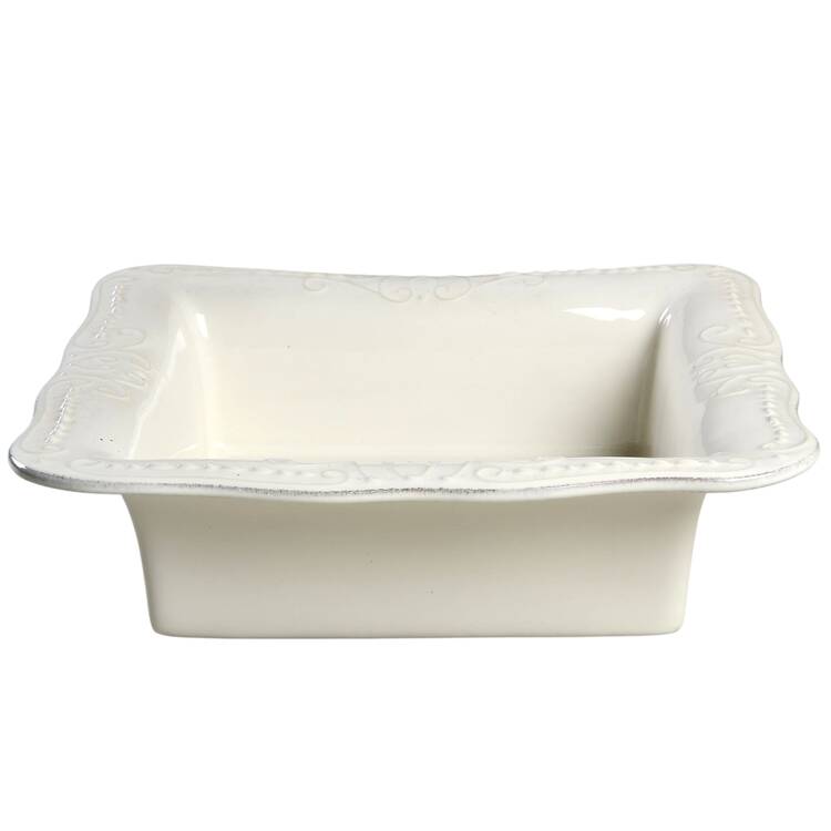 Isabella Ivory 10" Square Baker