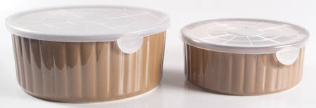Concepts Cocoa (Set of 2) Ceramic Storage Bowls