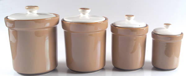 Concepts Cocoa (4 Piece) Canister Set (Box Set)