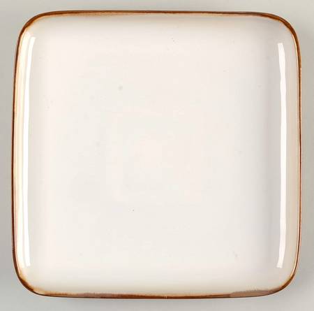 Concepts Cocoa Square Dinner Plate by Sango