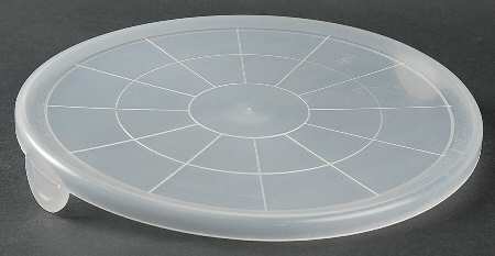 Concepts Eggplant Plastic Lid for 8" Ceramic Storage Bowl