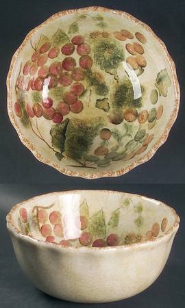 Vineyard (Scalloped) Soup/Cereal Bowl