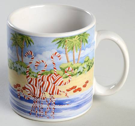 Coastal Christmas Mug