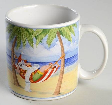 Coastal Christmas Mug