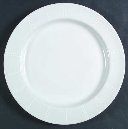 Pezze White 12" Chop Plate (Round Platter)