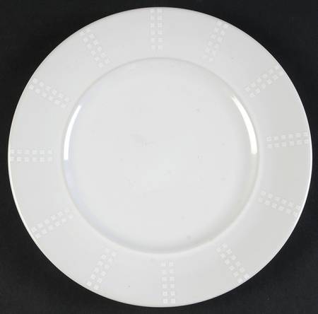 Pezze White Salad Plate