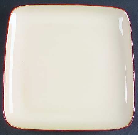 Sensations Sienna Square Salad Plate