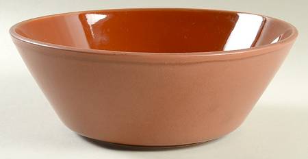 Checkers Sienna 9" Round Vegetable Bowl