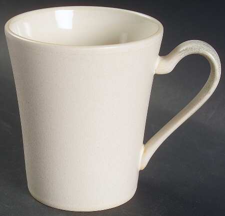 Checkers Cream Mug