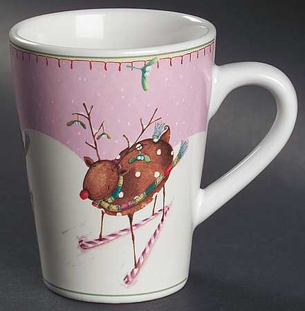 Reindeer Holiday Mug