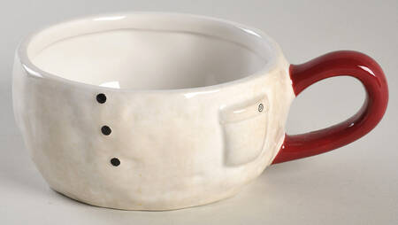 Snowmates Cream Cup for Individual Teapot & Lid with Cup by Sakura