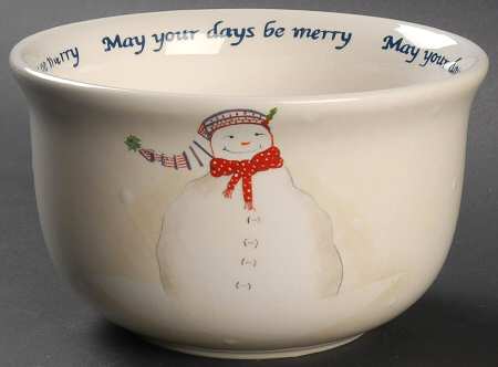 Snowmates Cream Soup/Cereal Bowl