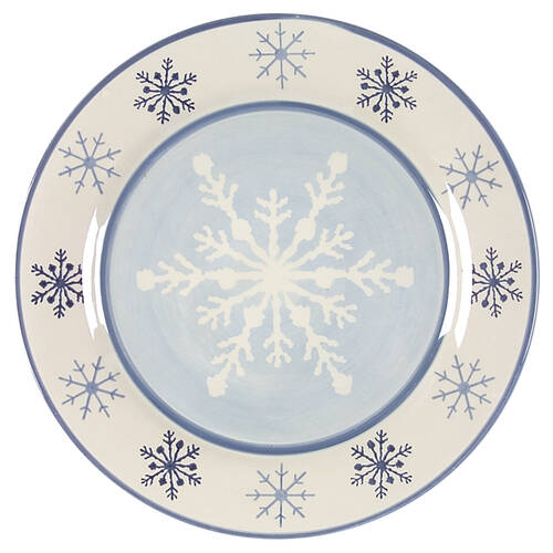 Winter Frost Salad Plate by St Nicholas Square