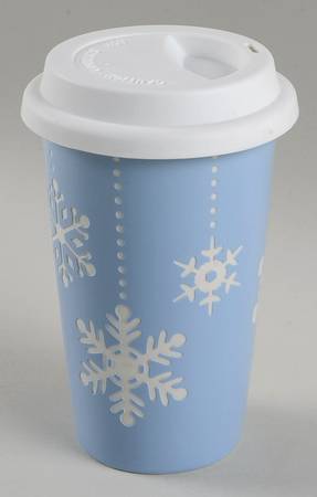Winter Frost Travel Mug & Silicone Lid