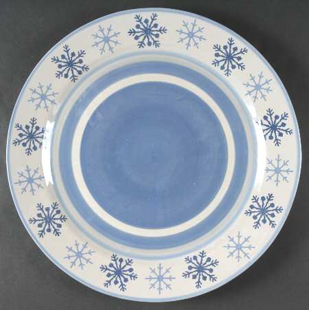 Winter Frost 16" Chop Plate (Round Platter)