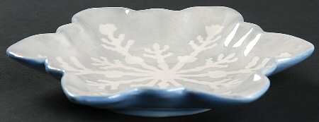 Winter Frost Open Candy Dish by St Nicholas Square