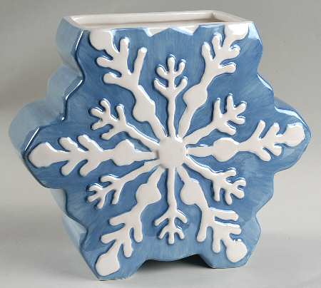 Winter Frost Figural Cookie Jar No Lid
