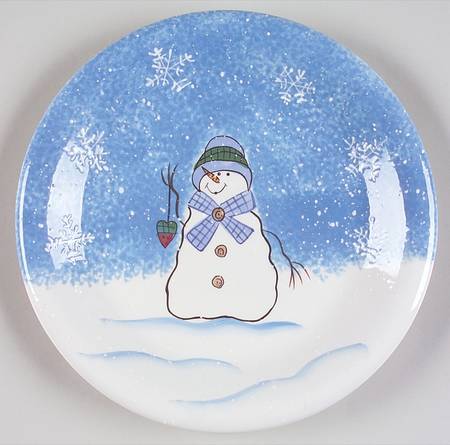 Button Tree Button Up Salad Plate