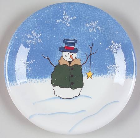 Button Tree Button Up Salad Plate
