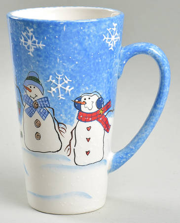 Button Tree Button Up Latte Mug