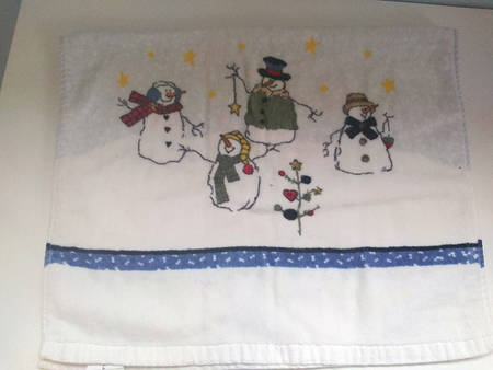 Button Tree Button Up Cloth Hand Towel