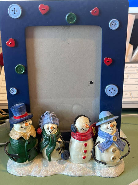 Button Tree Button Up Picture Frame
