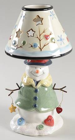 Button Tree Button Up Candle Lamp & Shade