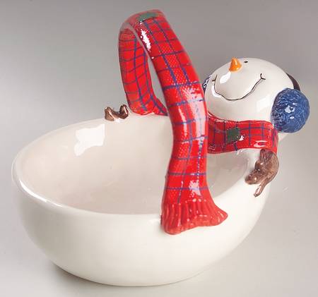Button Tree Button Up Figural Candy Bowl