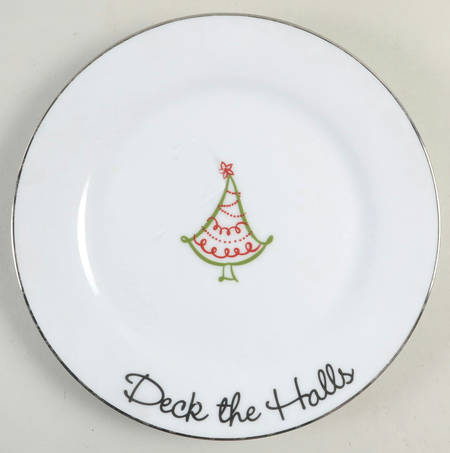 Tis the Season Salad Plate by St Nicholas Square
