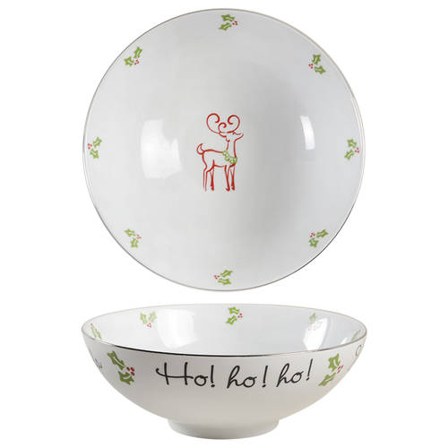 Tis the Season 11" Round Serving Bowl