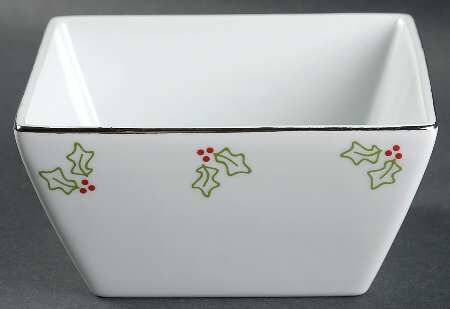 Tis the Season Square Cereal Bowl