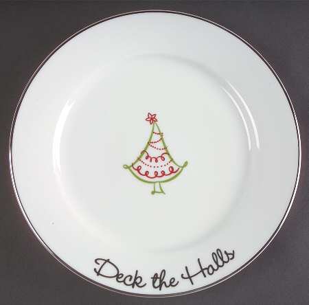 Tis the Season Cocktail Plate