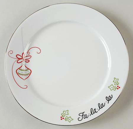 Tis the Season Cocktail Plate