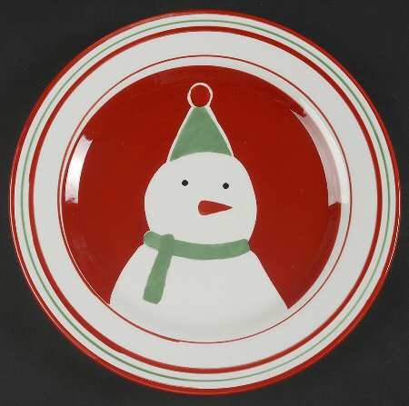 Candy Greetings Salad Plate by St Nicholas Square