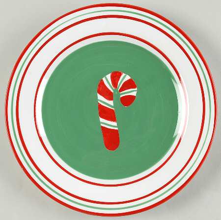 Candy Greetings Salad Plate