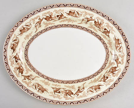 12778 (Scallop) 12" Oval Serving Platter