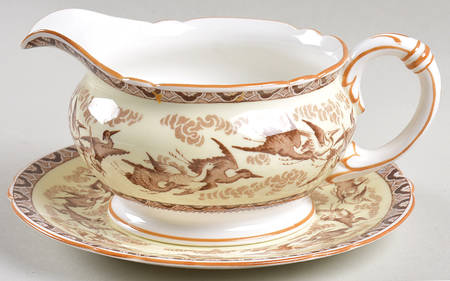 12778 (Scallop) Gravy Boat & Underplate