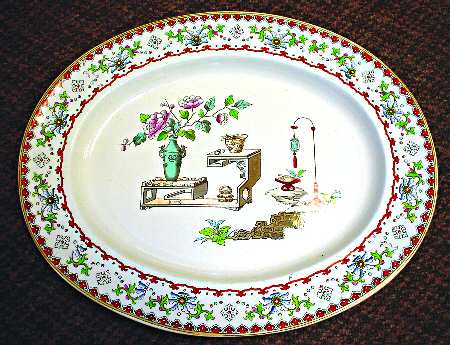 7390 17" Oval Serving Platter