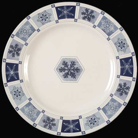 Winter Frost Salad Plate