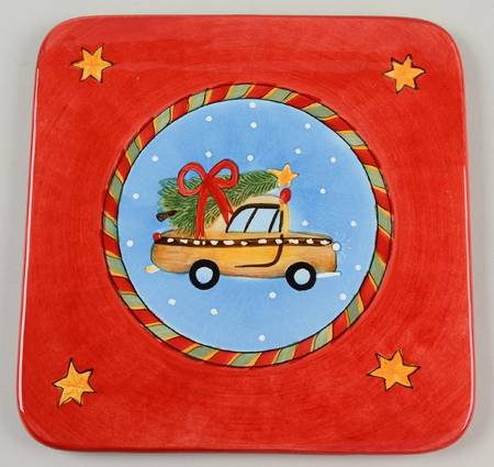 Christmastime in the City Cheese Tray