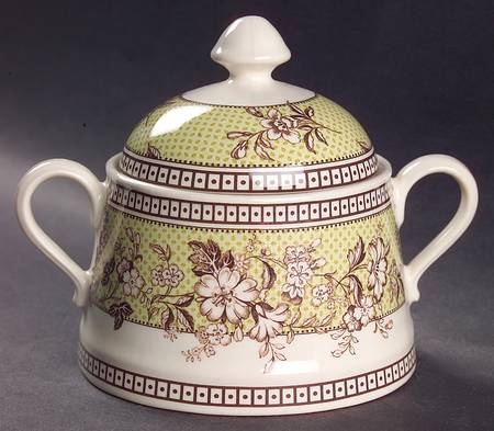 Cottage Sugar Bowl & Lid