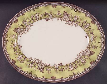 Cottage 15" Oval Serving Platter