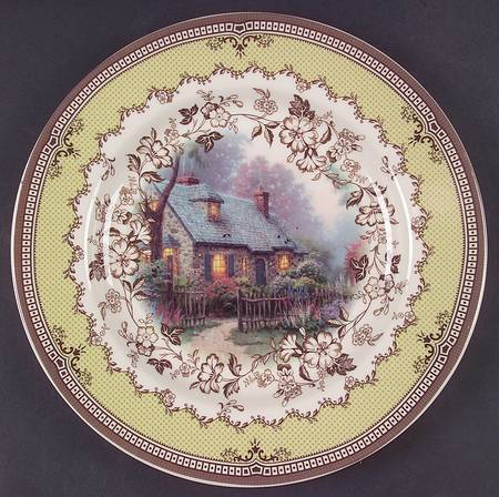 Cottage Accent Dinner Plate