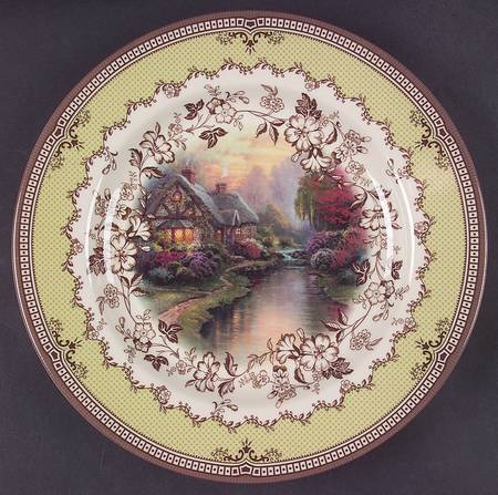 Cottage Accent Dinner Plate